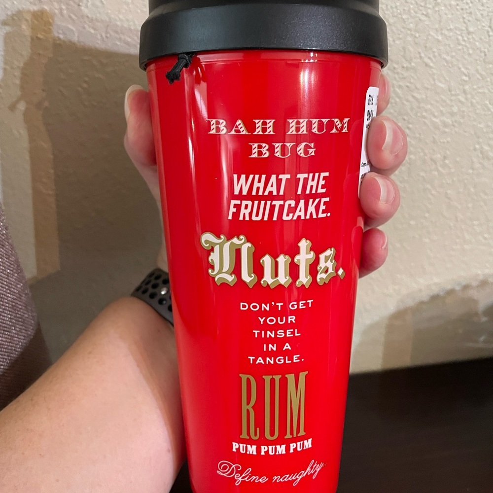 New Kate Spade Bah Hum Bug Thermal Tumbler